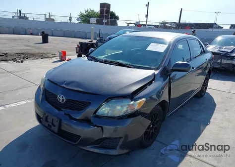 2009 Toyota Corolla Le z USA, uszkodzony, nr VIN JTDBL40E29J034998
